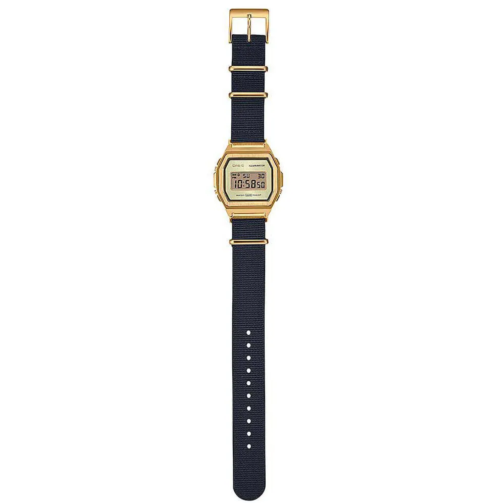 Casio Vintage Unisex Gold Watch A1000MGN-9ER