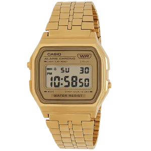 Casio Vintage Unisex Gold Watch A158WETG-9AEF