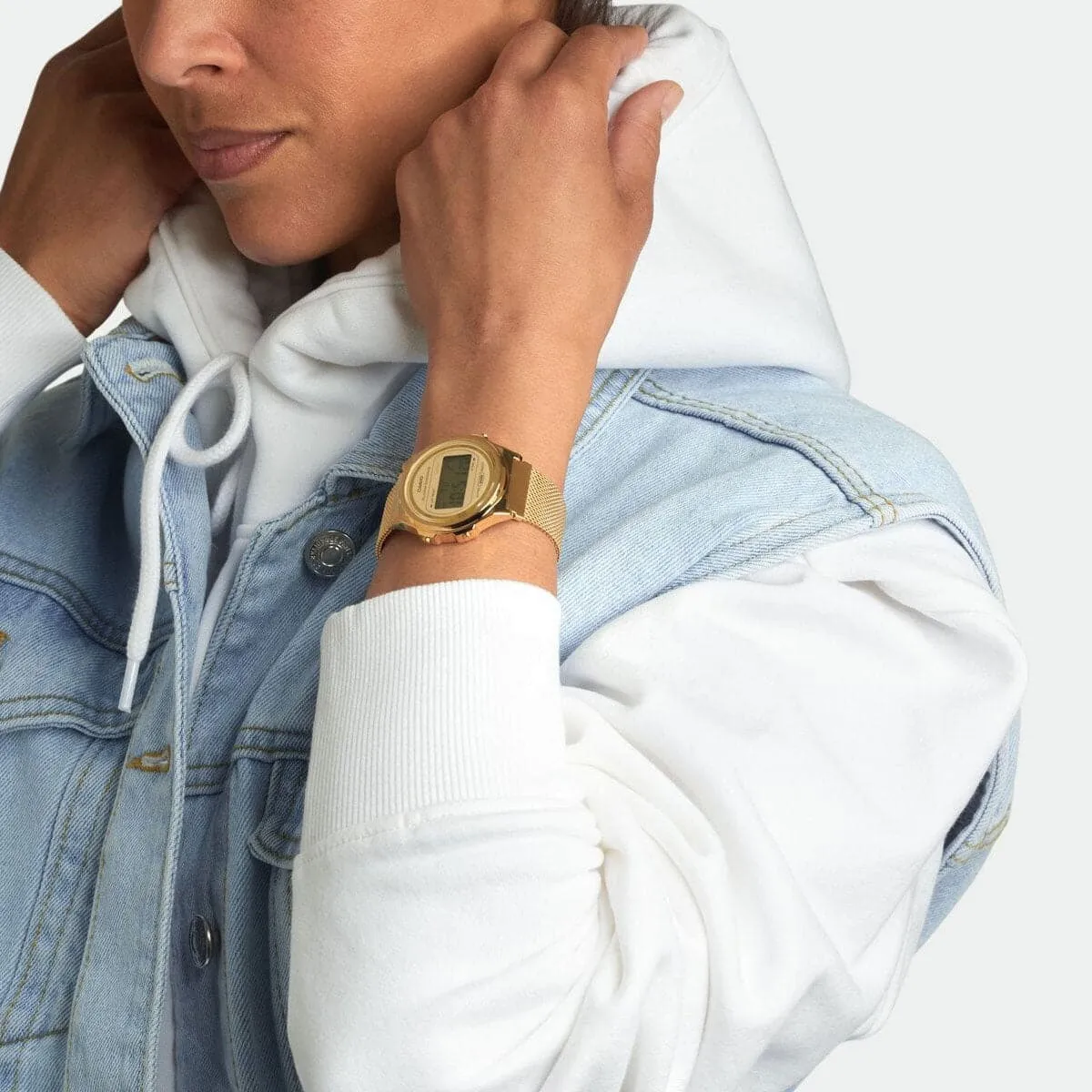 Casio Vintage Unisex Gold Watch A171WEMG-9AEF
