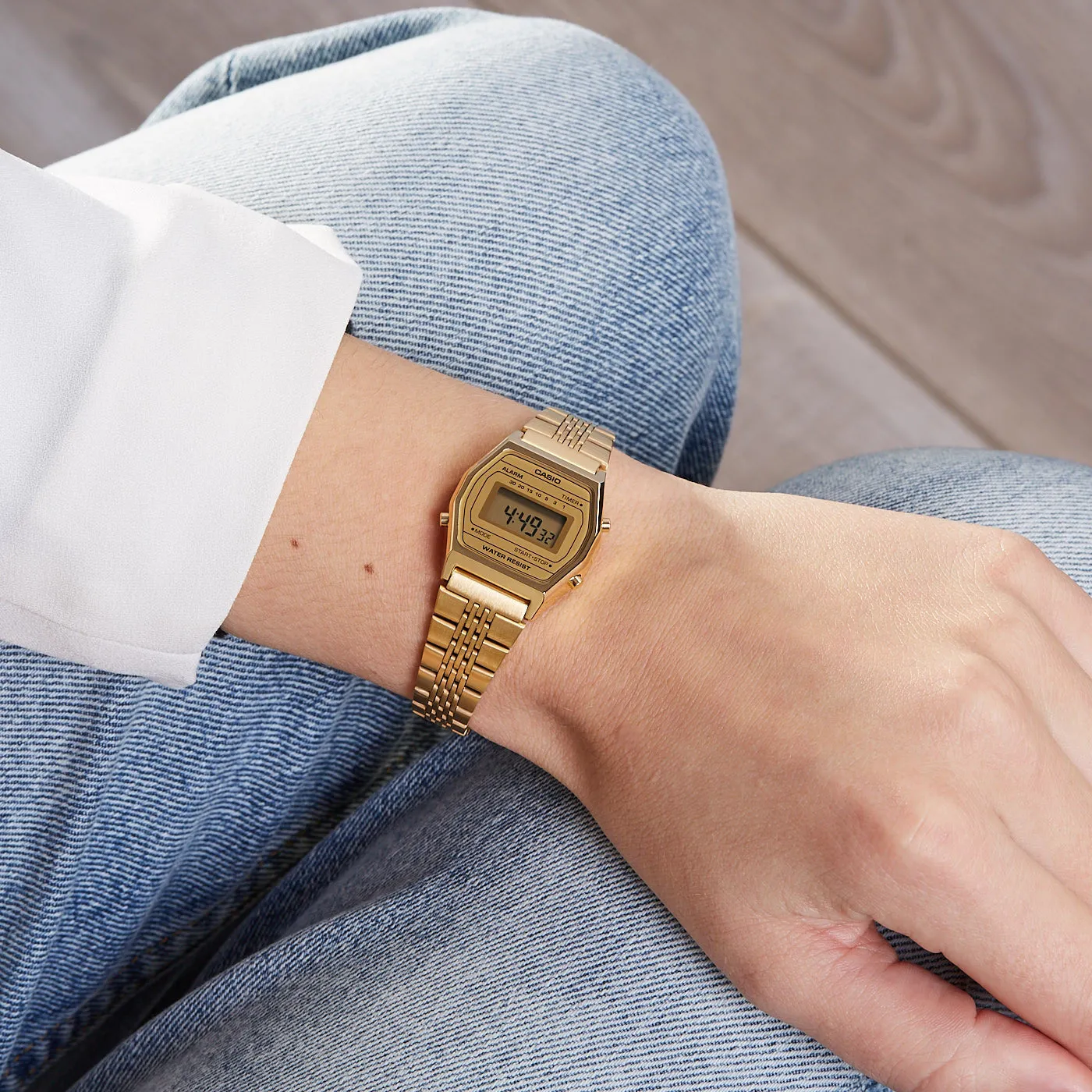 Casio Vintage Unisex Gold Watch LA690WEGA-9EF