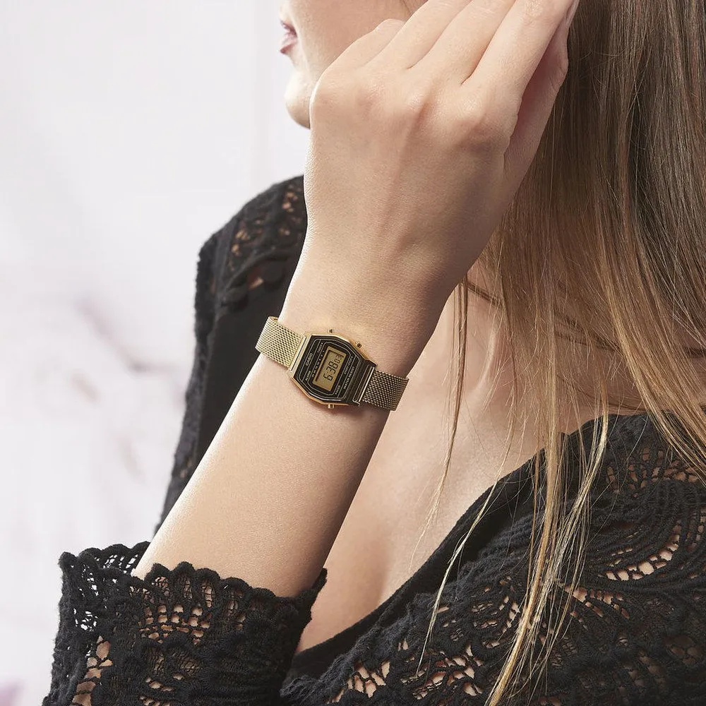 Casio Vintage Unisex Gold Watch LA690WEMY-1EF