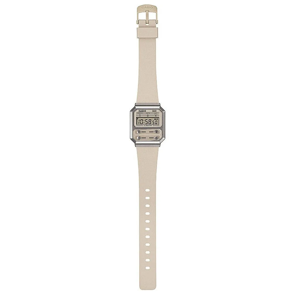 Casio Vintage Unisex Grey Watch A100WEF-8AEF