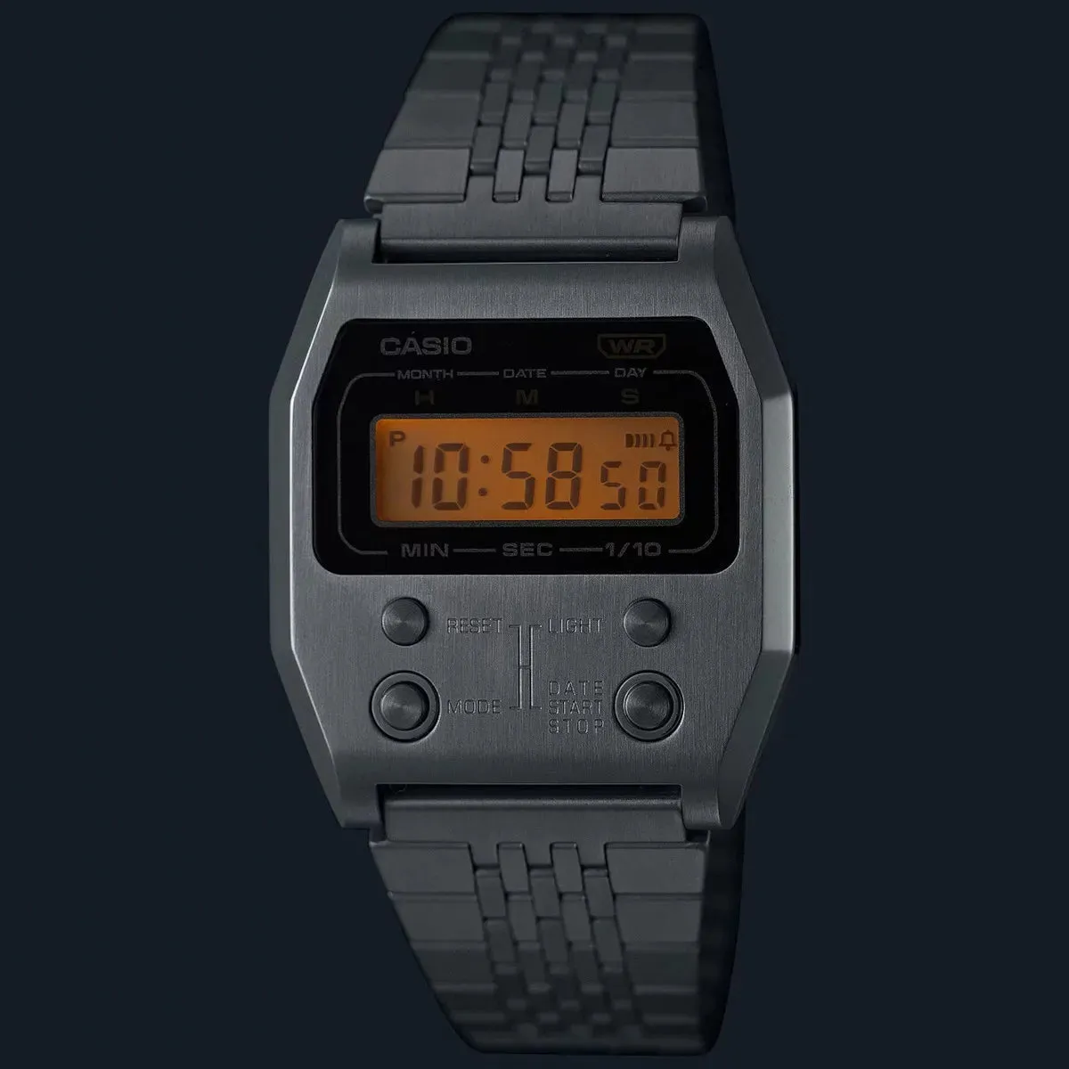 Casio Vintage Unisex Silver Watch A1100D-1EF