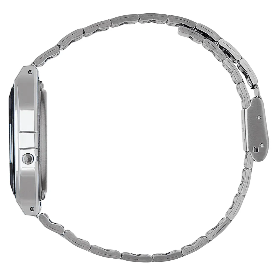 Casio Vintage Unisex Silver Watch A163WA-1QES