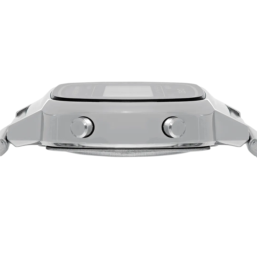 Casio Vintage Unisex Silver Watch LA670WEA-7EF