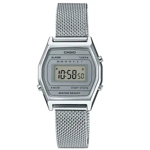 Casio Vintage Unisex Silver Watch LA690WEM-7EF