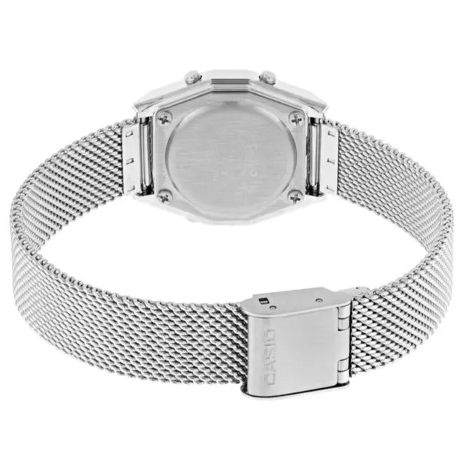Casio Vintage Unisex Silver Watch LA690WEM-7EF