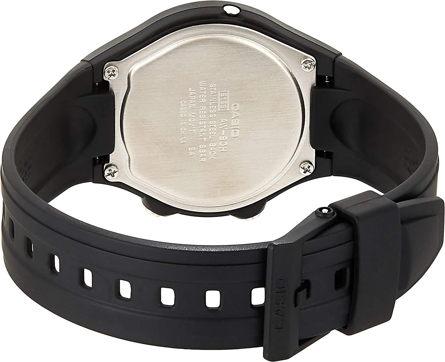 Casio Watch Black and White AW-90H-7BVDF