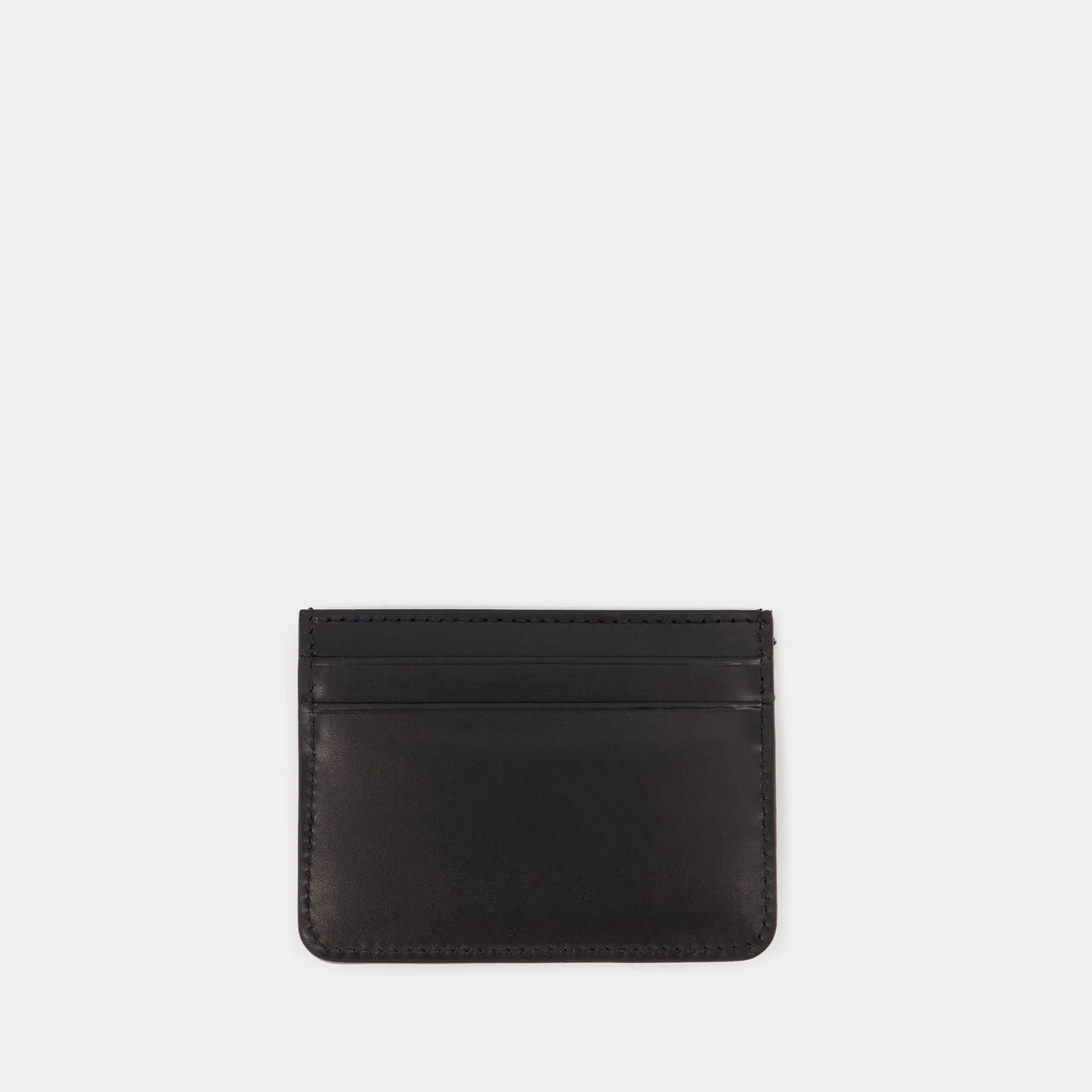 Charlotte Card Holder - A.P.C. - Black - Leather
