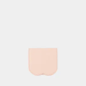 Chess Card Holder - Burberry - Leather - Pink