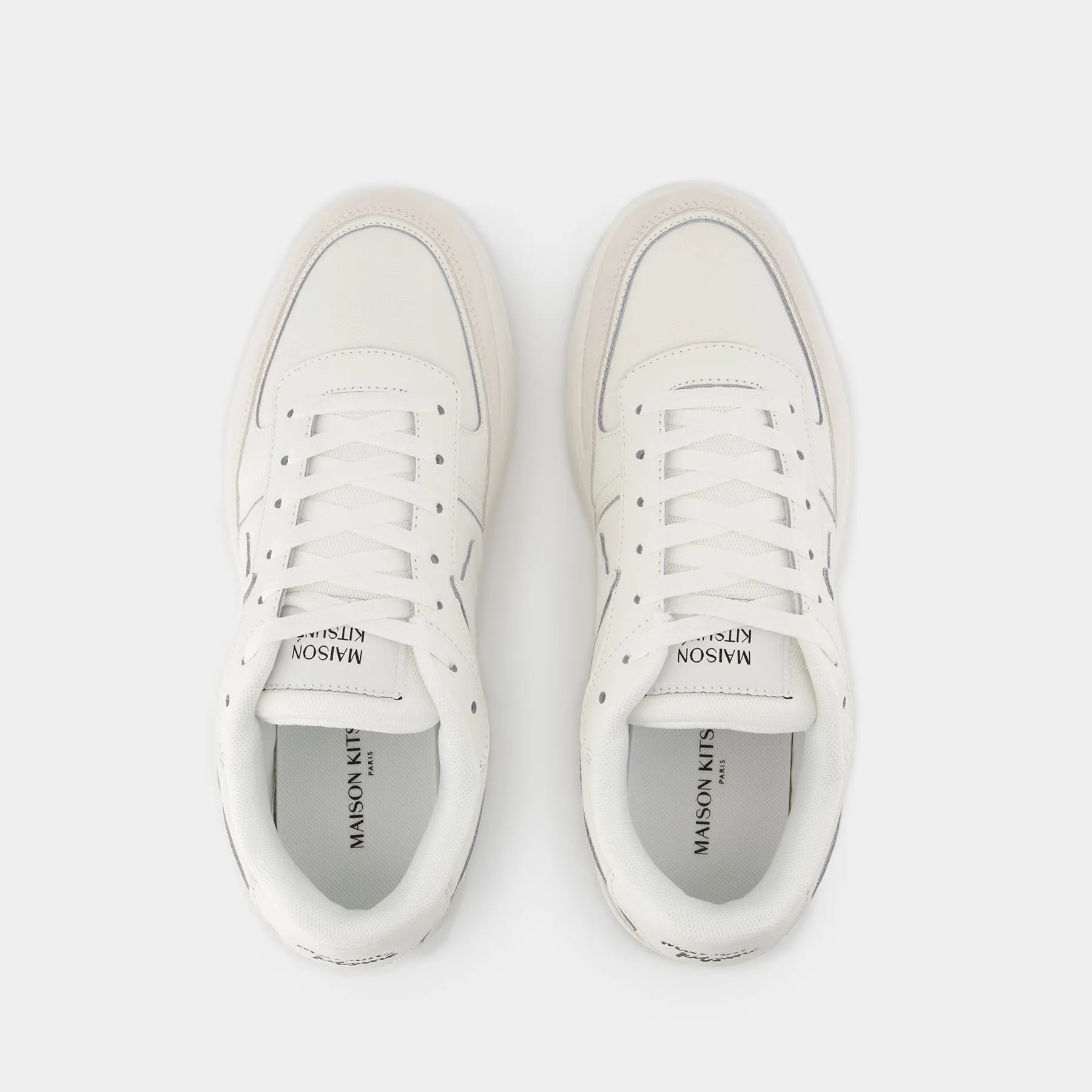 Chiru Sneakers - Maison Kitsune - Leather - White