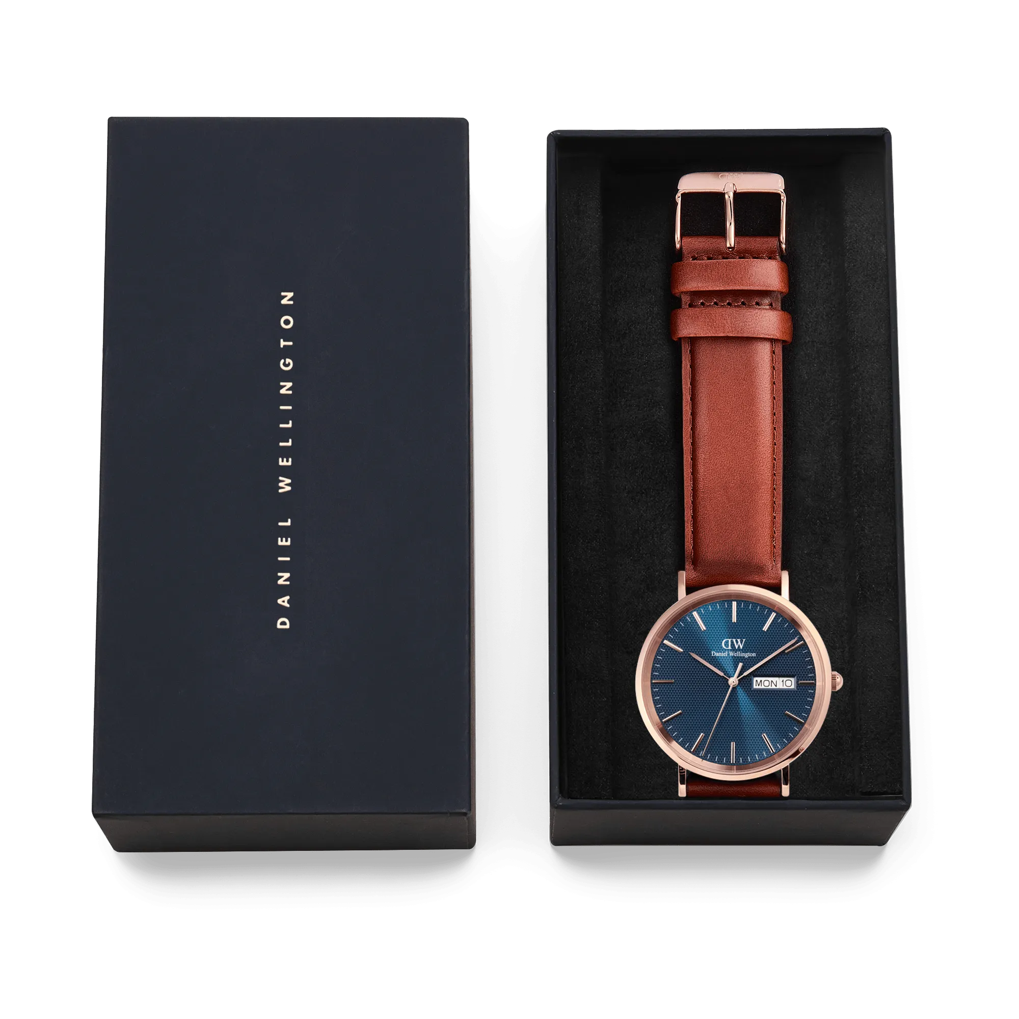 Classic Day Display St Mawes Rose Gold Arctic Daniel Wellington