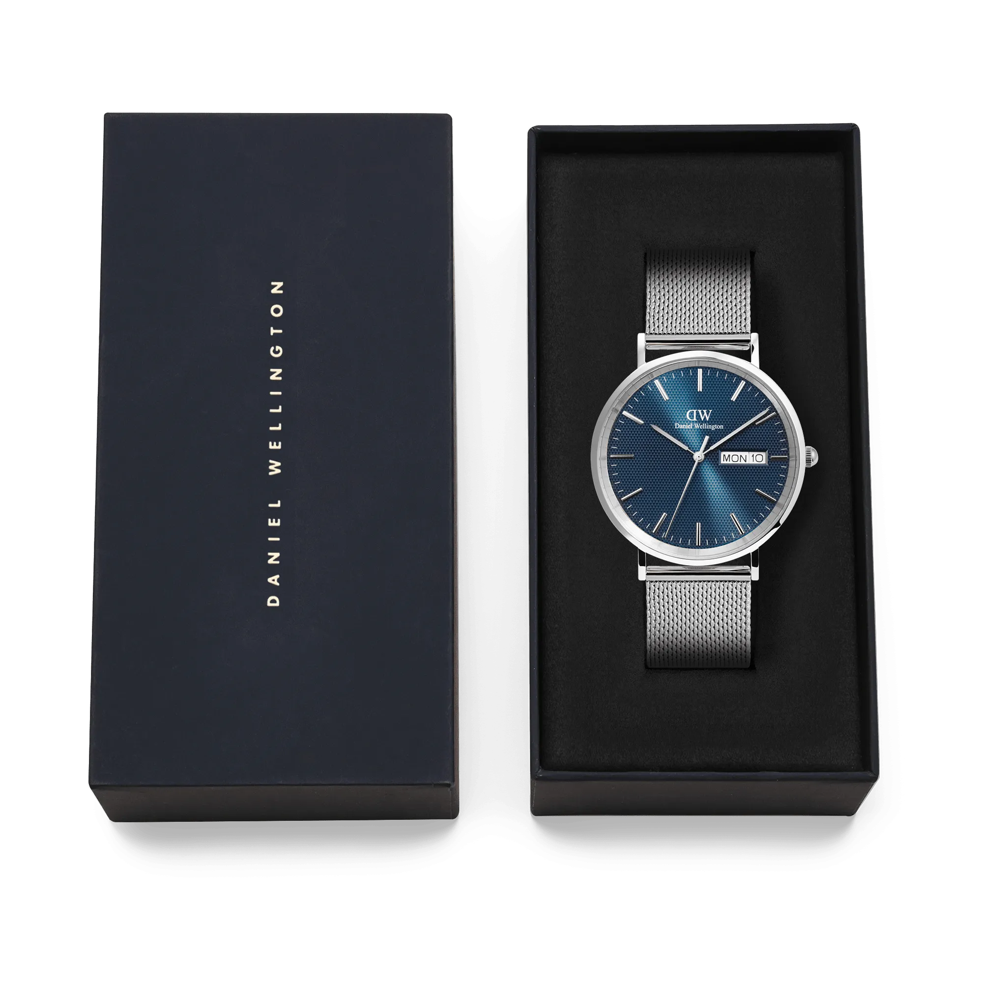 Classic Day Display Sterling Arctic Daniel Wellington