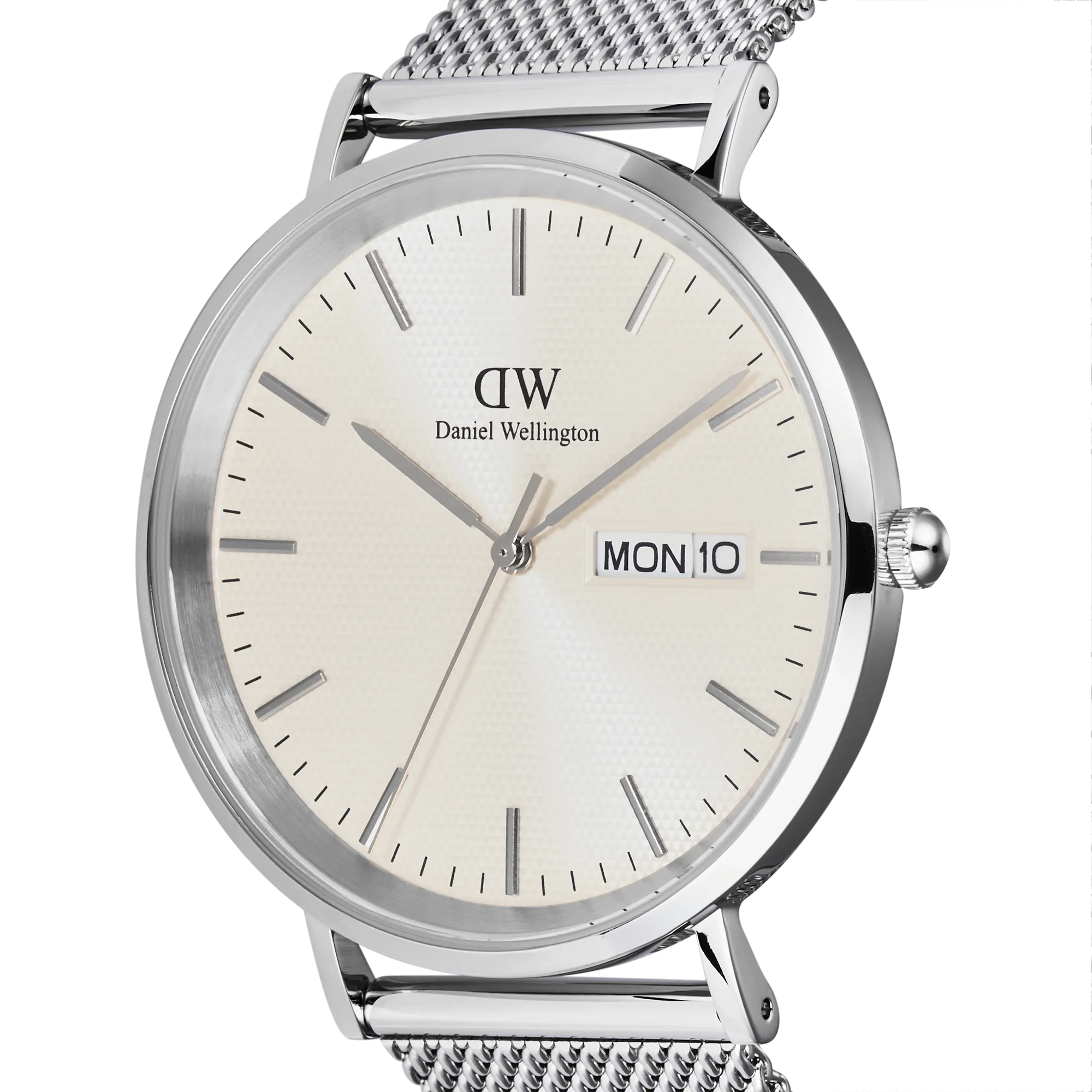 Classic Day Display Sterling Champagne Daniel Wellington