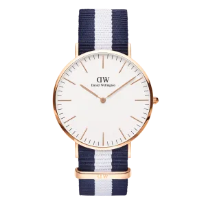 Classic Glasgow Rose Gold Daniel Wellington