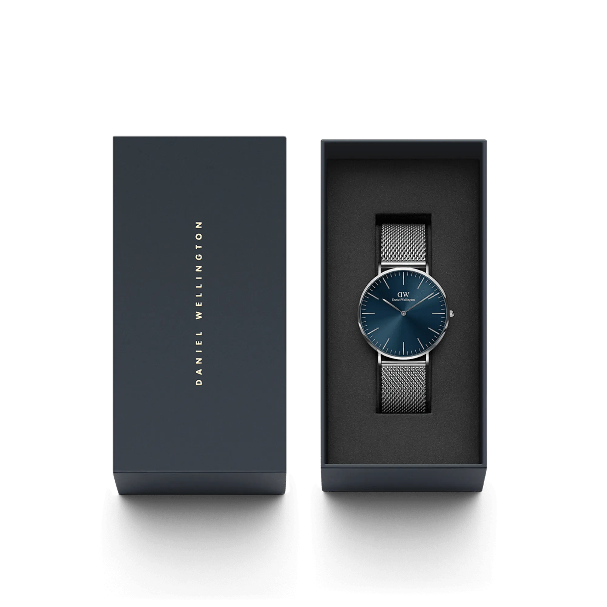 Classic Mesh Arctic Silver Daniel Wellington