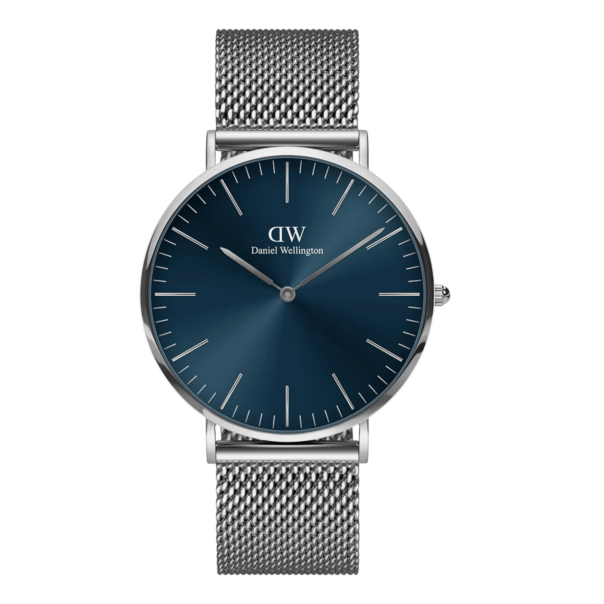 Classic Mesh Arctic Silver Daniel Wellington