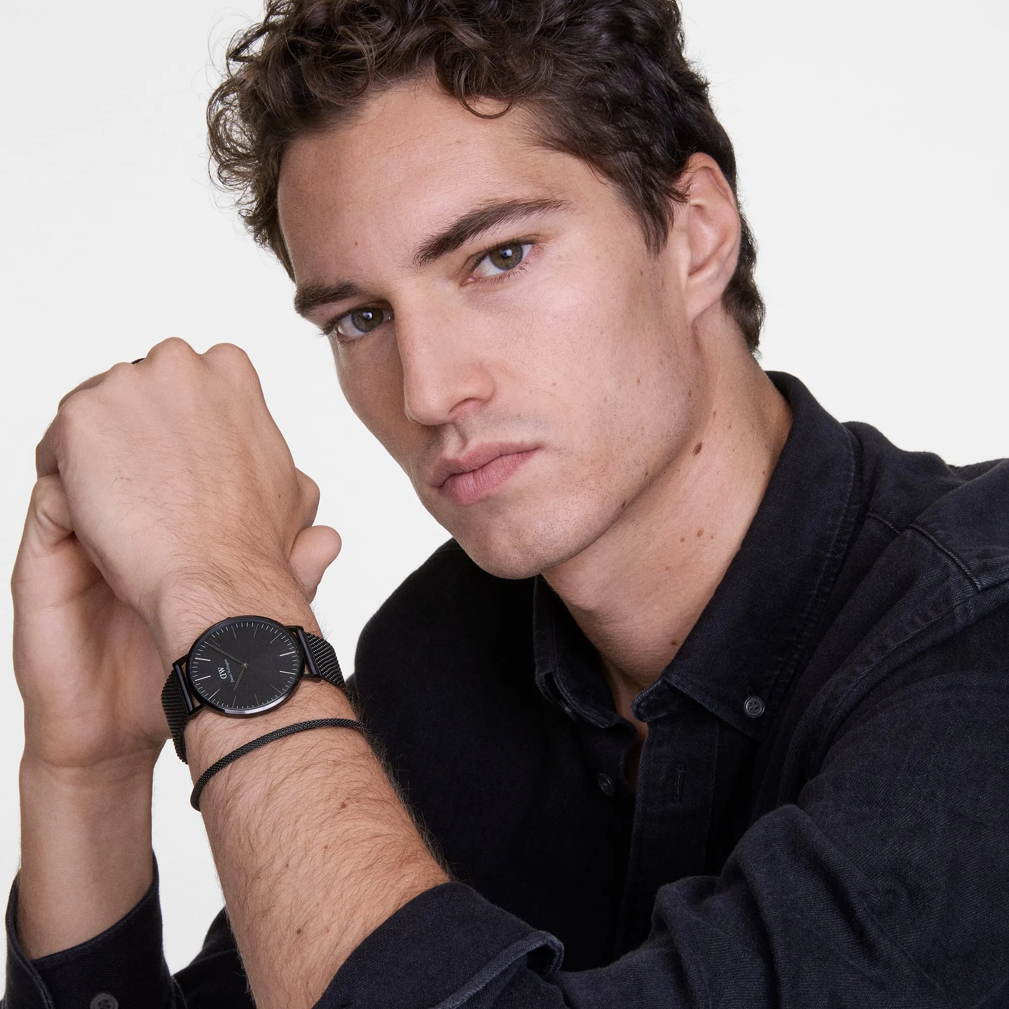 Classic Mesh Onyx Black Daniel Wellington
