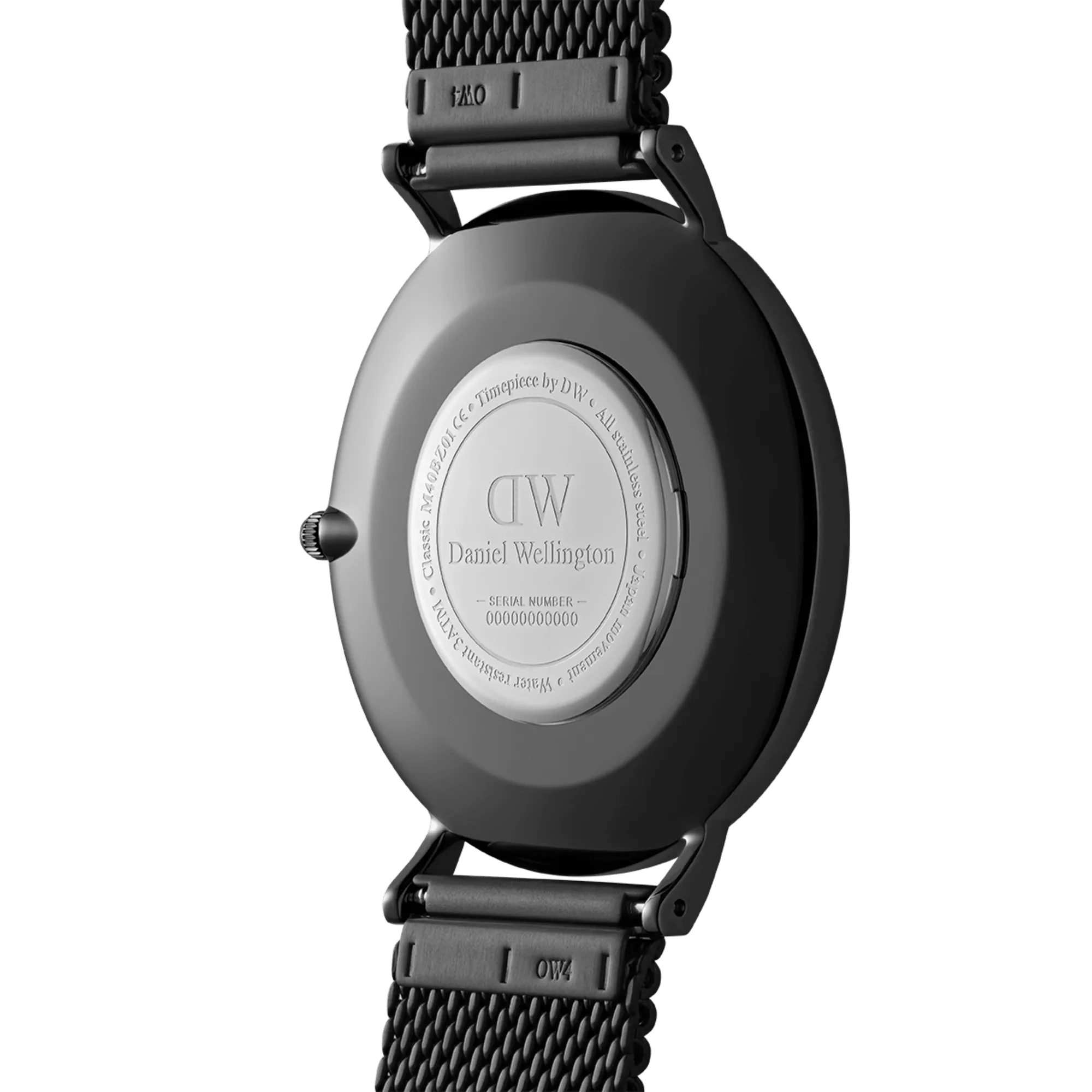 Classic Mesh Onyx Black Daniel Wellington