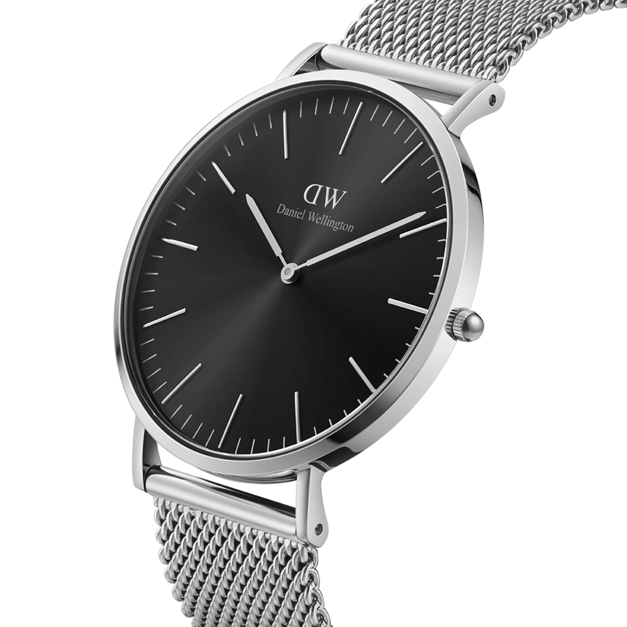 Classic Mesh Onyx Daniel Wellington