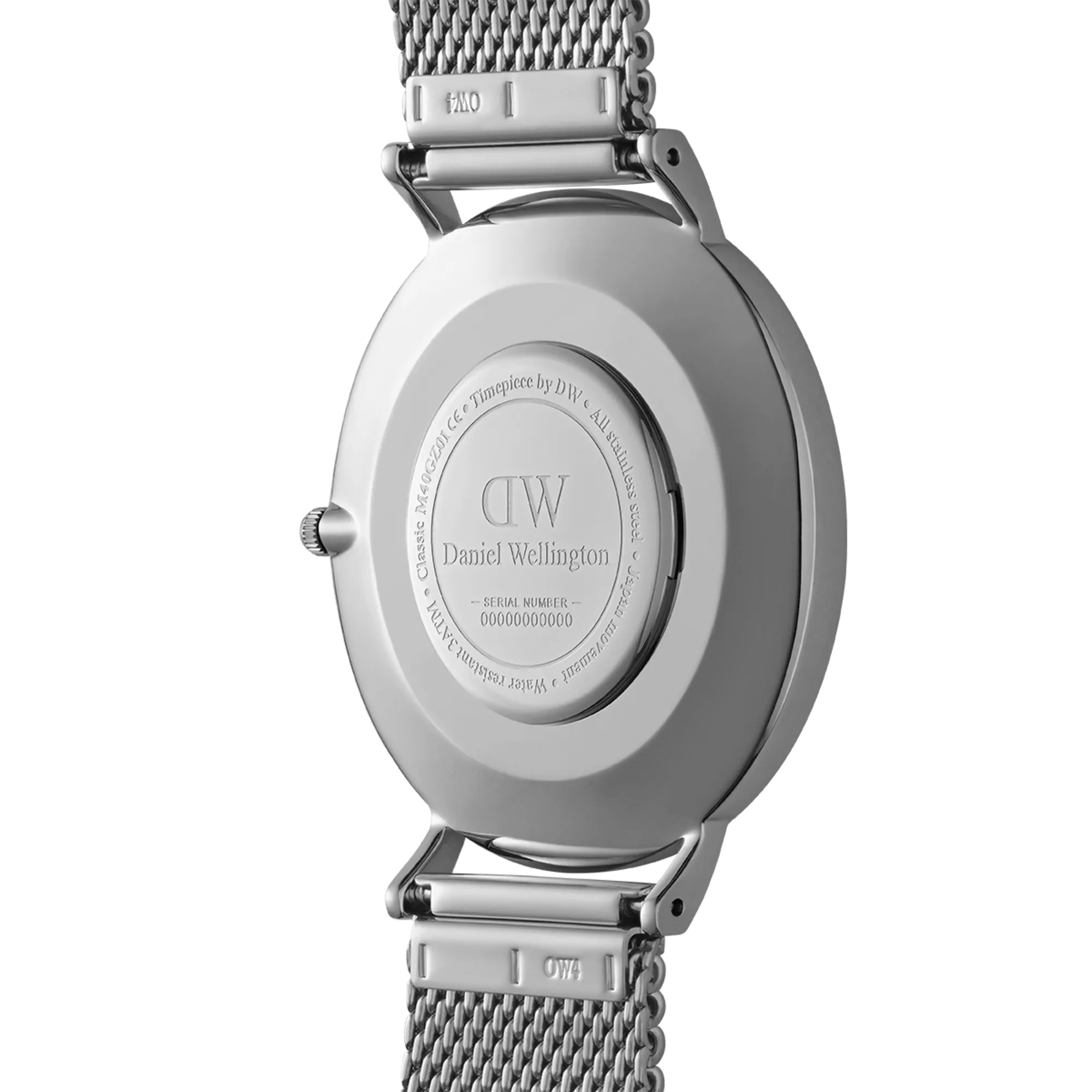 Classic Mesh Onyx Daniel Wellington