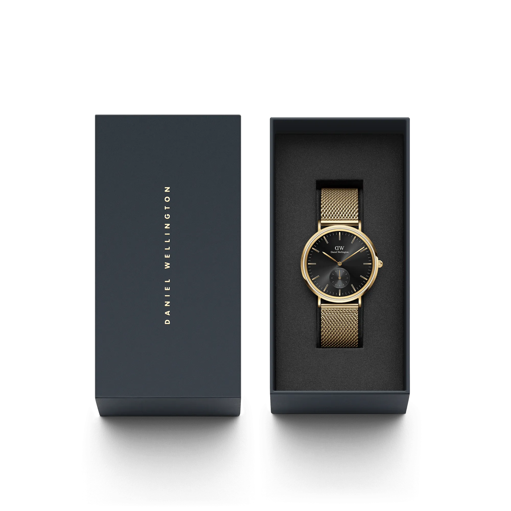 Classic Multi-Eye Evergold Onyx Daniel Wellington