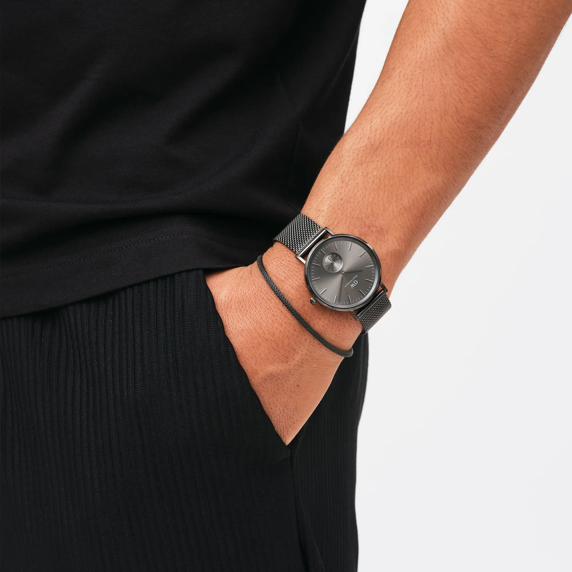 Classic Multi-Eye Mesh Graphite Daniel Wellington