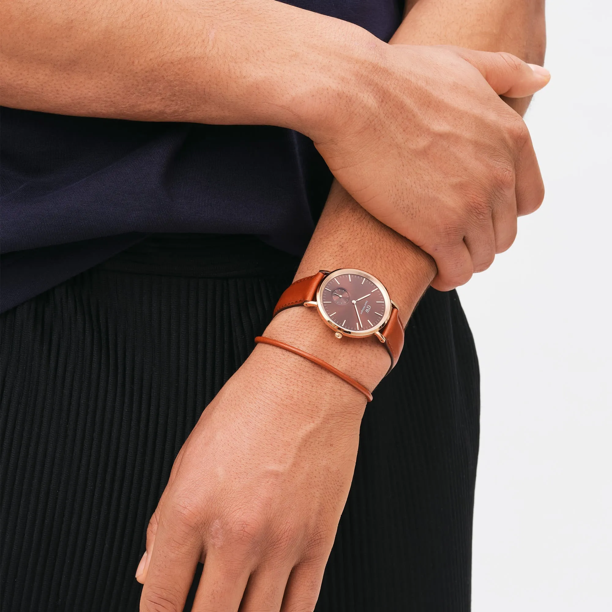Classic Multi-Eye St Mawes Amber Rose Gold Daniel Wellington