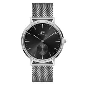 Classic Multi-Eye Sterling Onyx Daniel Wellington