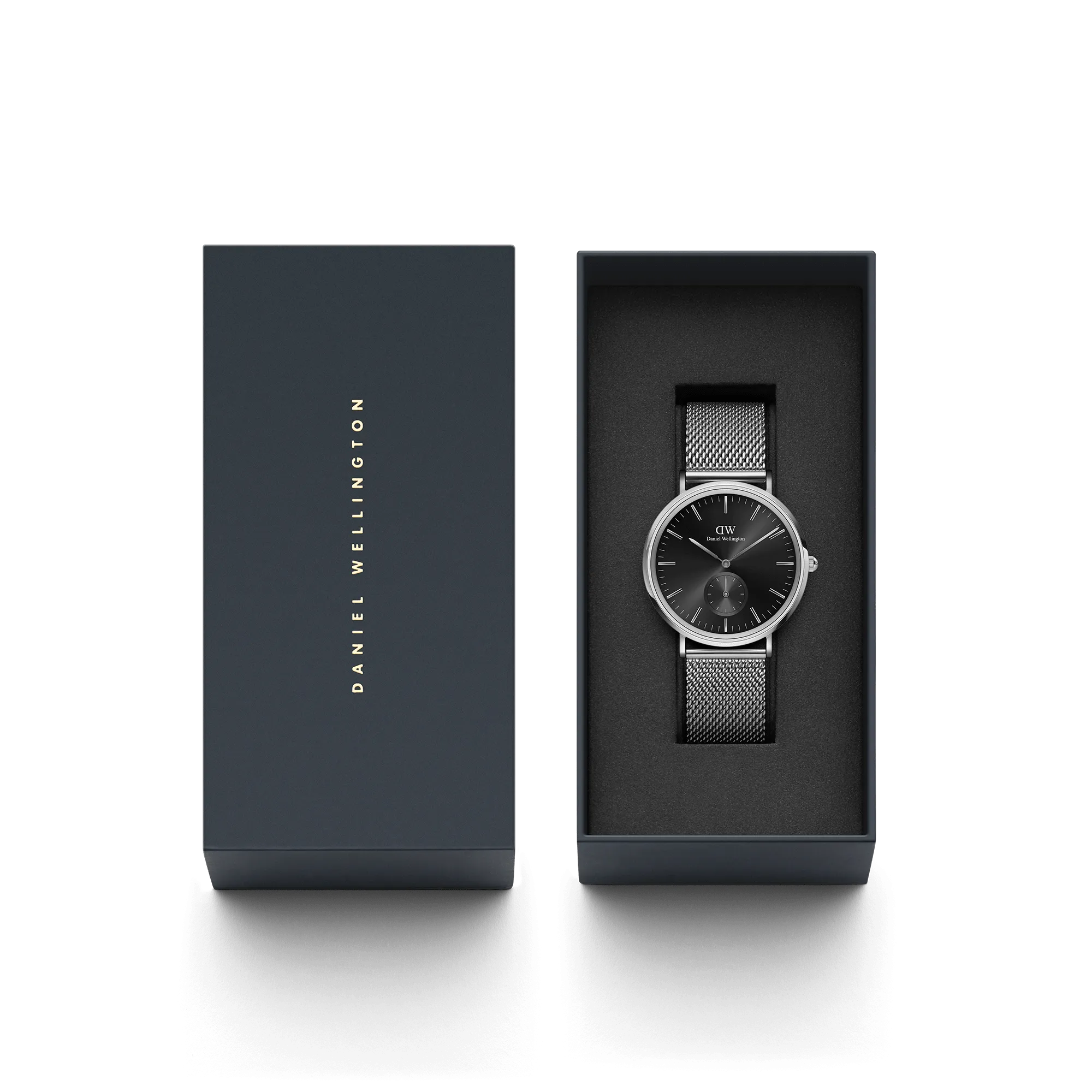 Classic Multi-Eye Sterling Onyx Daniel Wellington
