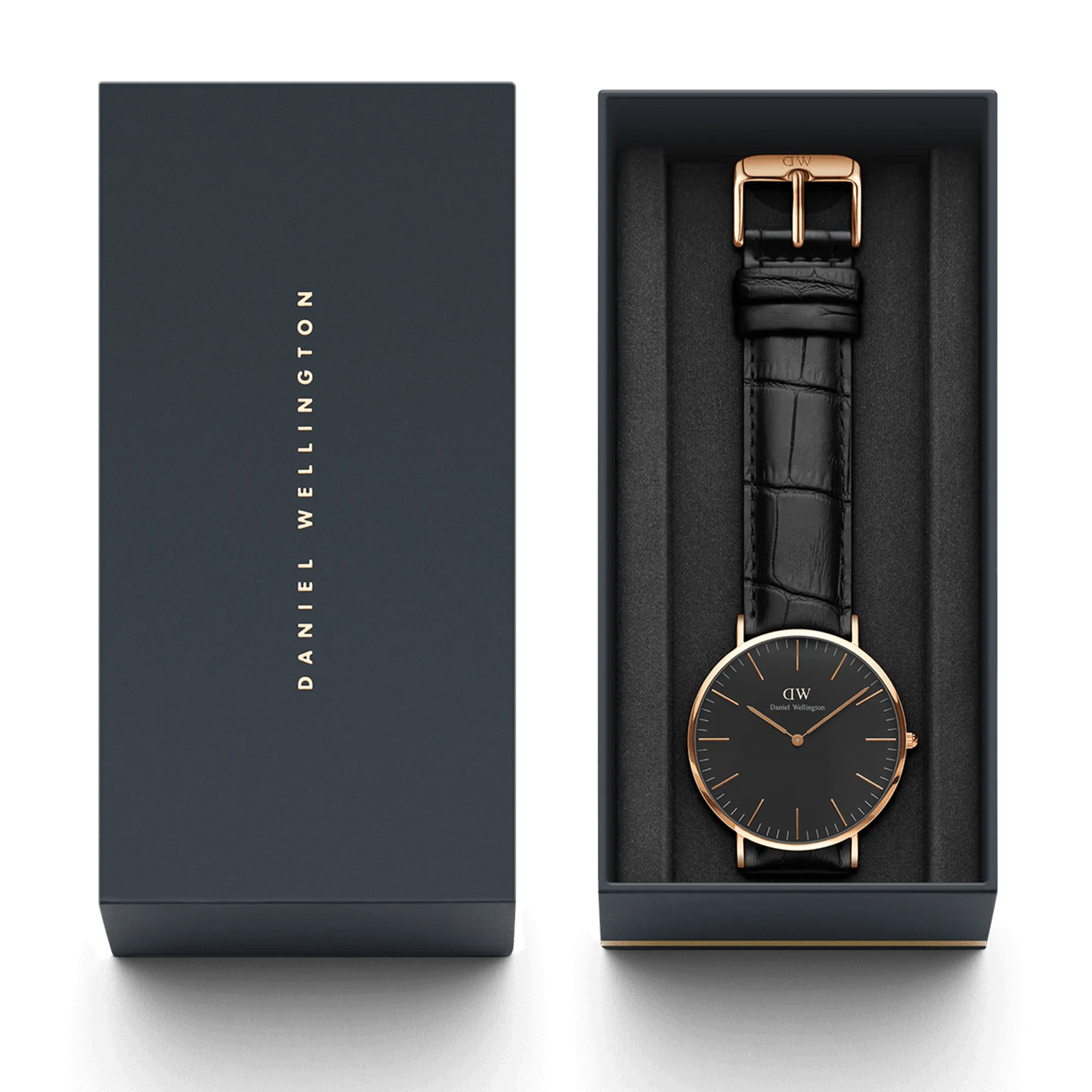 Classic Reading Rose Gold Daniel Wellington