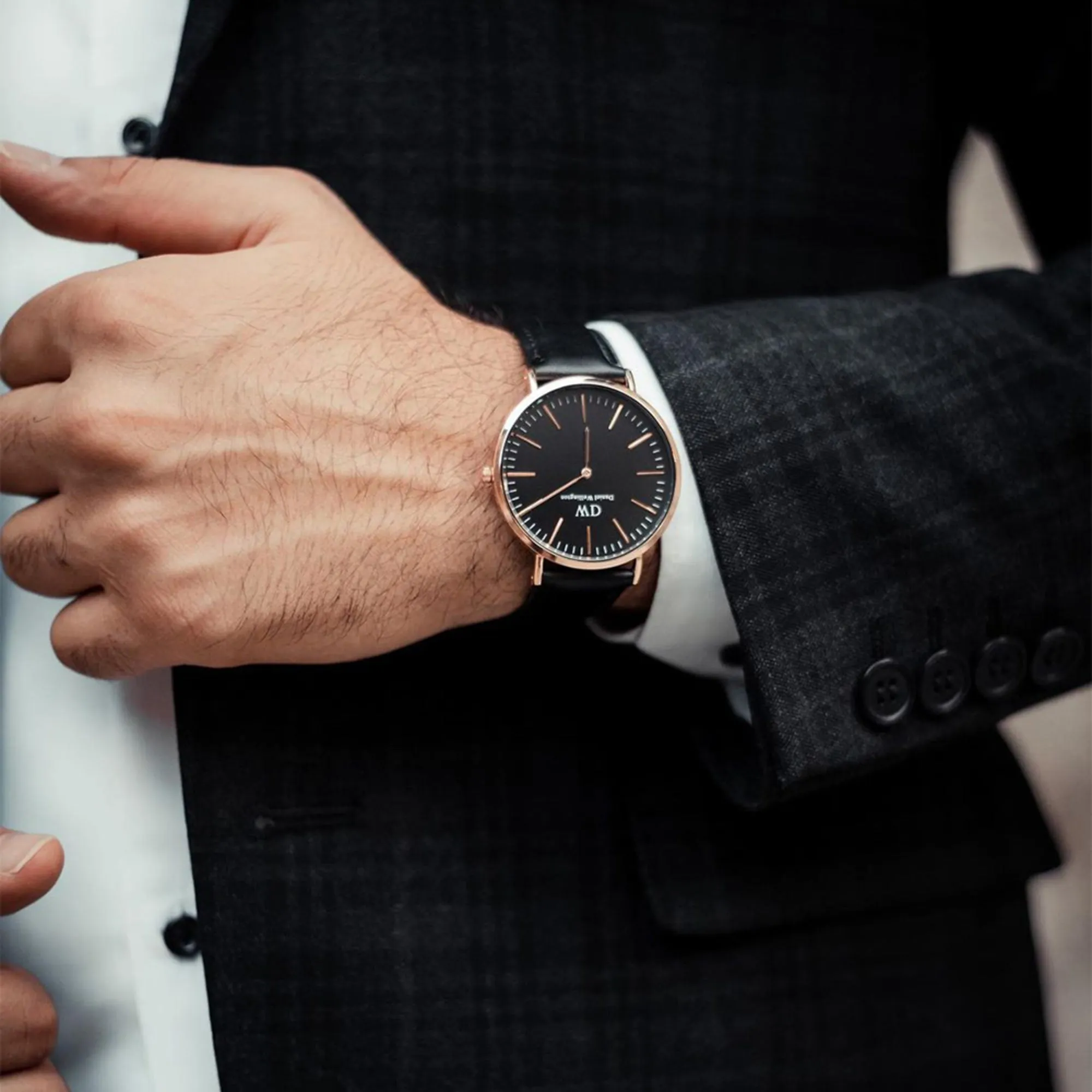 Classic Sheffield Rose Gold Daniel Wellington