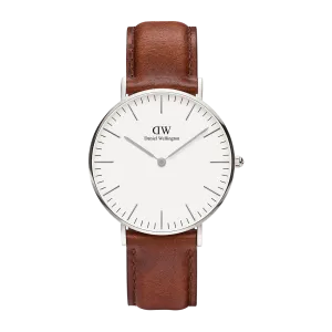 Classic St Mawes Silver Daniel Wellington