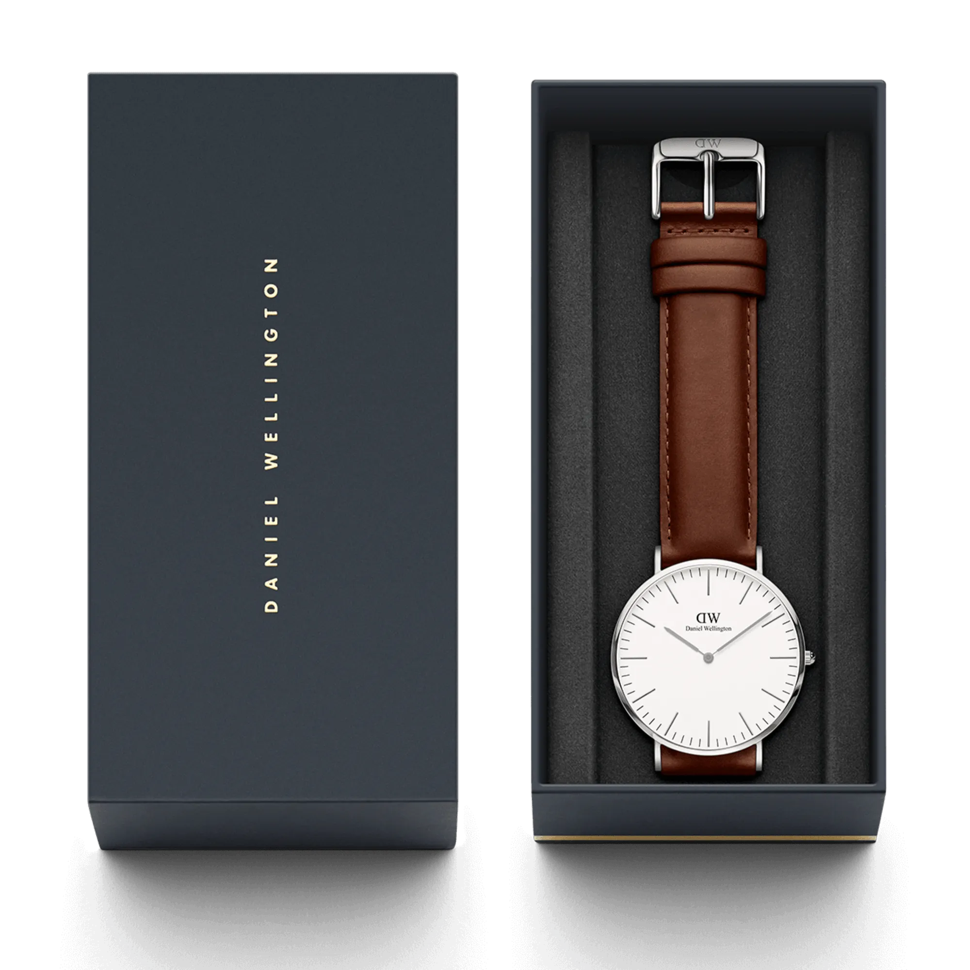 Classic St Mawes Silver Daniel Wellington