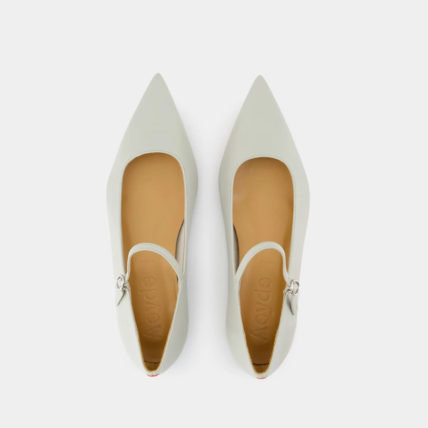 Cleo Ballerinas - Aeyde - Leather - Green