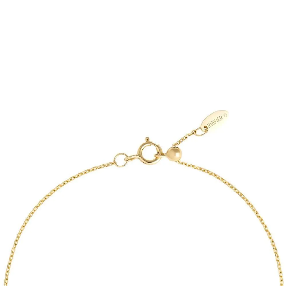 Cosmo Rocket 18K Gold Plated Bracelet w. Zirconia