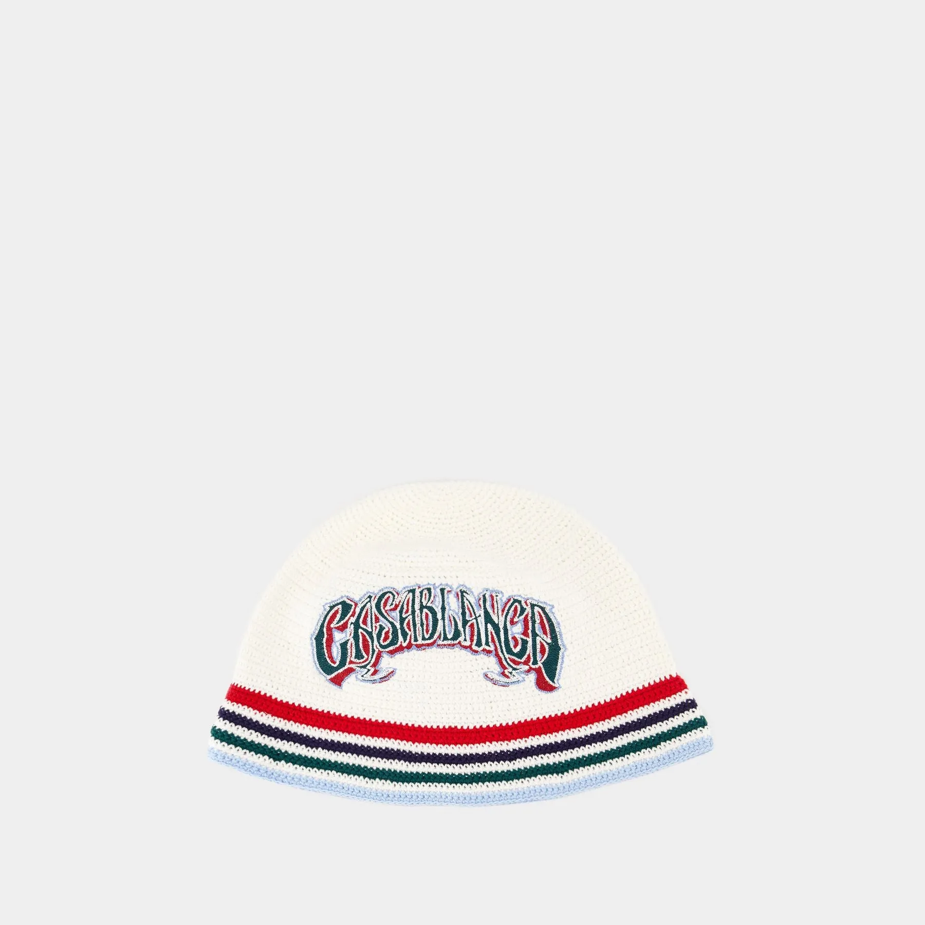 Crochet Bucket Hat - Casablanca - Cotton - White