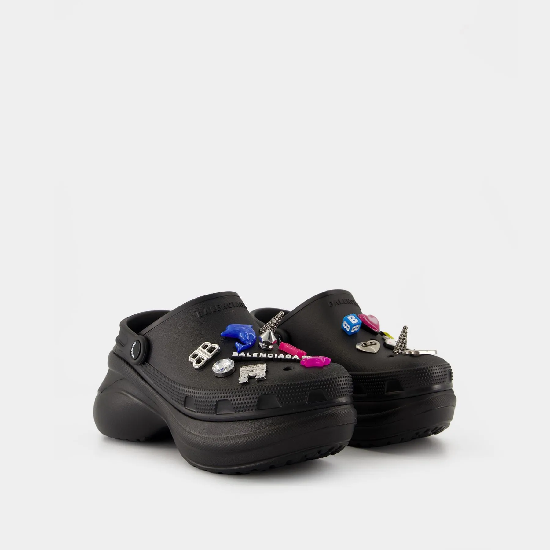 Crocs Mules - Balenciaga - Synthetic - Black