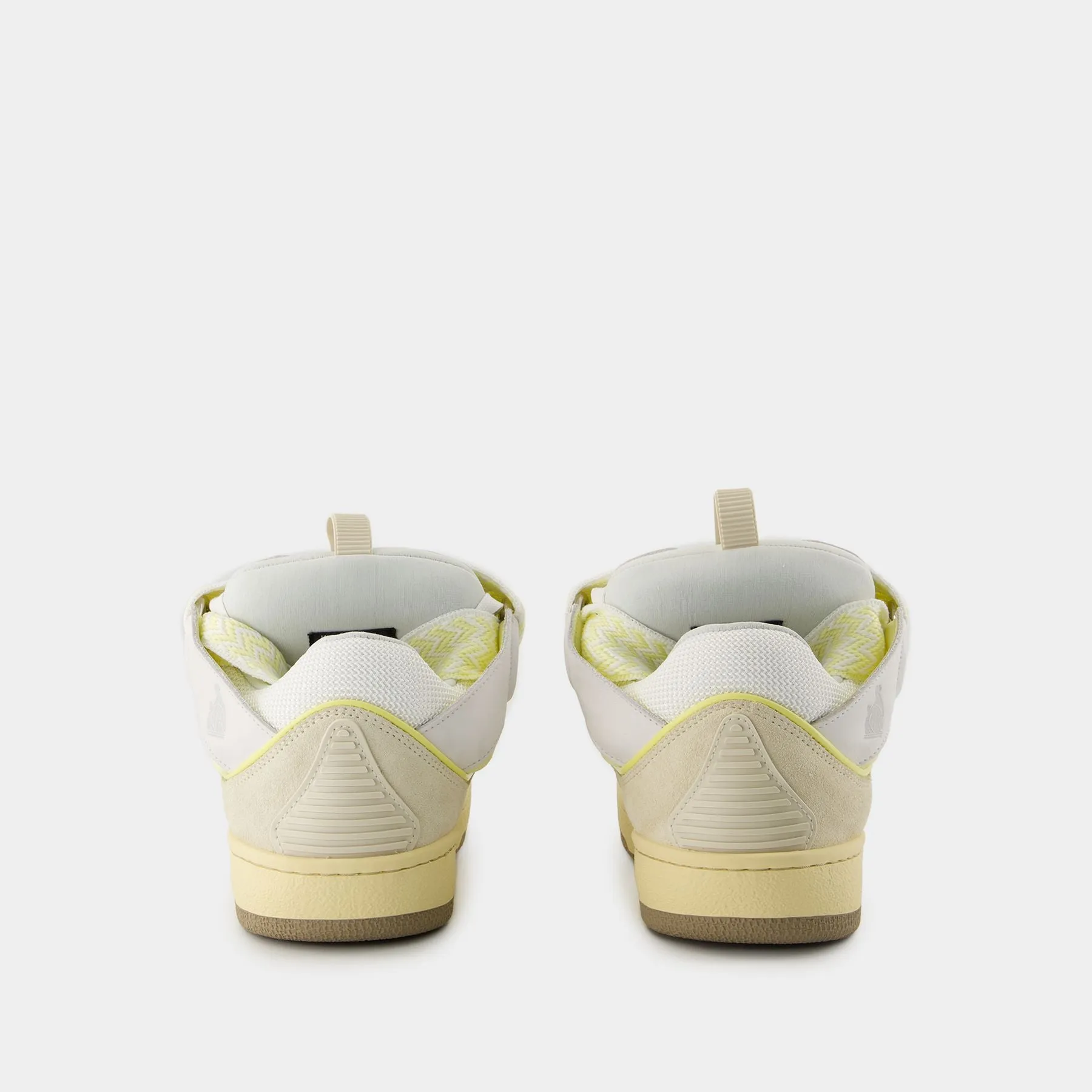 Curb Sneakers - Lanvin - Leather - White