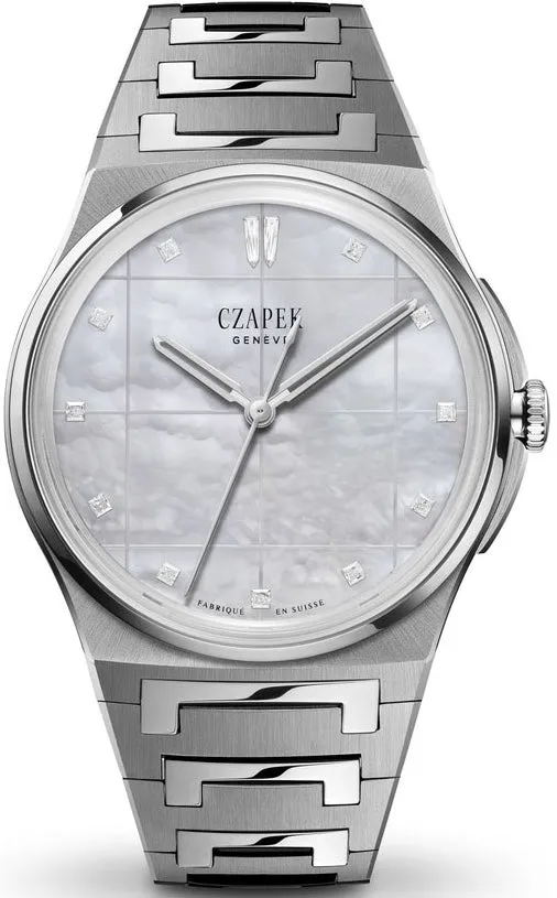 Czapek Antarctique S La Carte des Nuages Misty White Watch