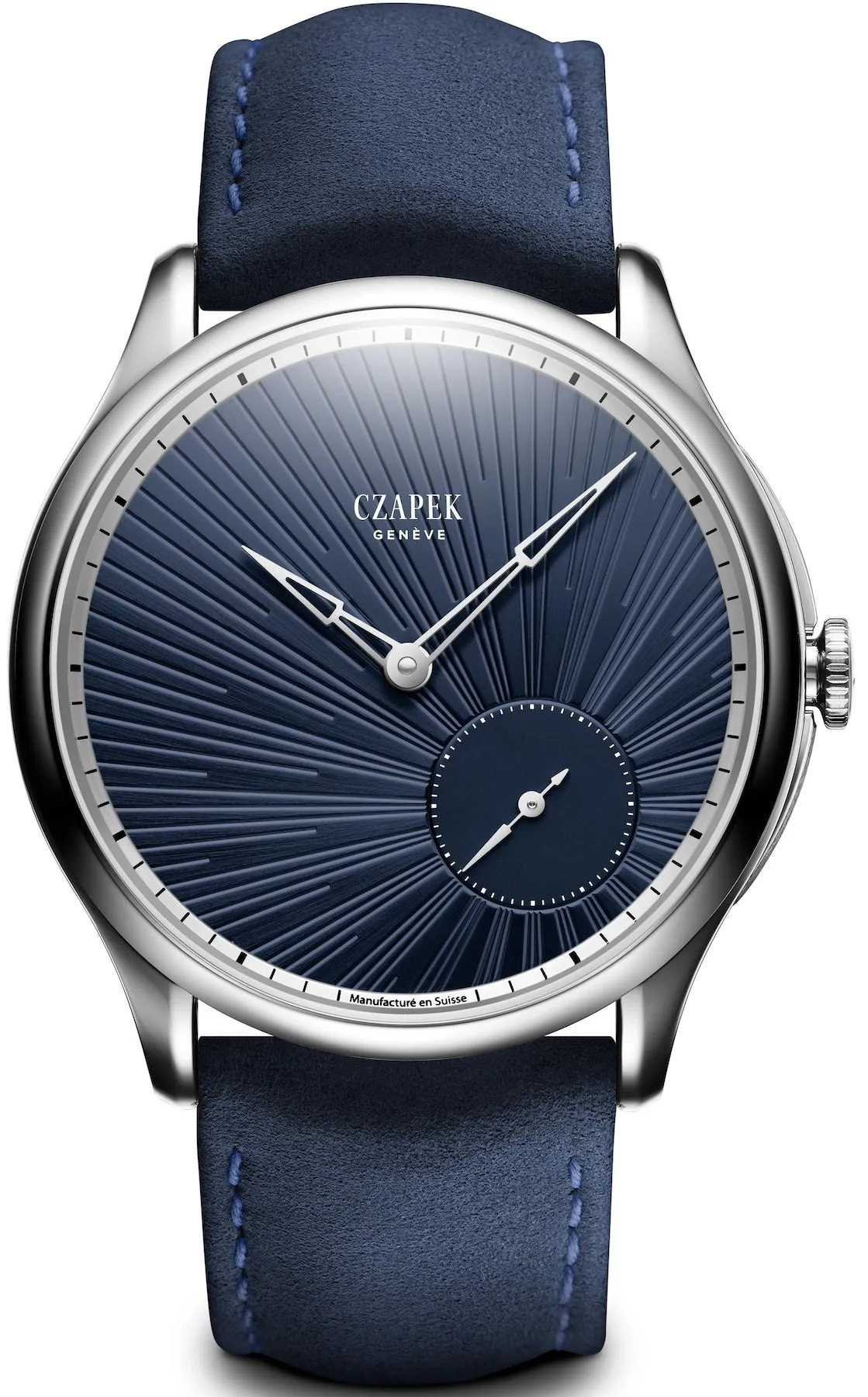 Czapek Promenade Guilloche Soleil Blue Night Watch
