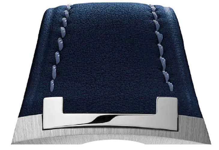 Czapek Strap Antarctique Passage de Drake Leather Blue Light Blue Stitch