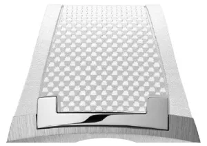 Czapek Strap Antarctique Passage de Drake Rubber White