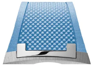 Czapek Strap Rubber Light Blue With Deployment Buckle D