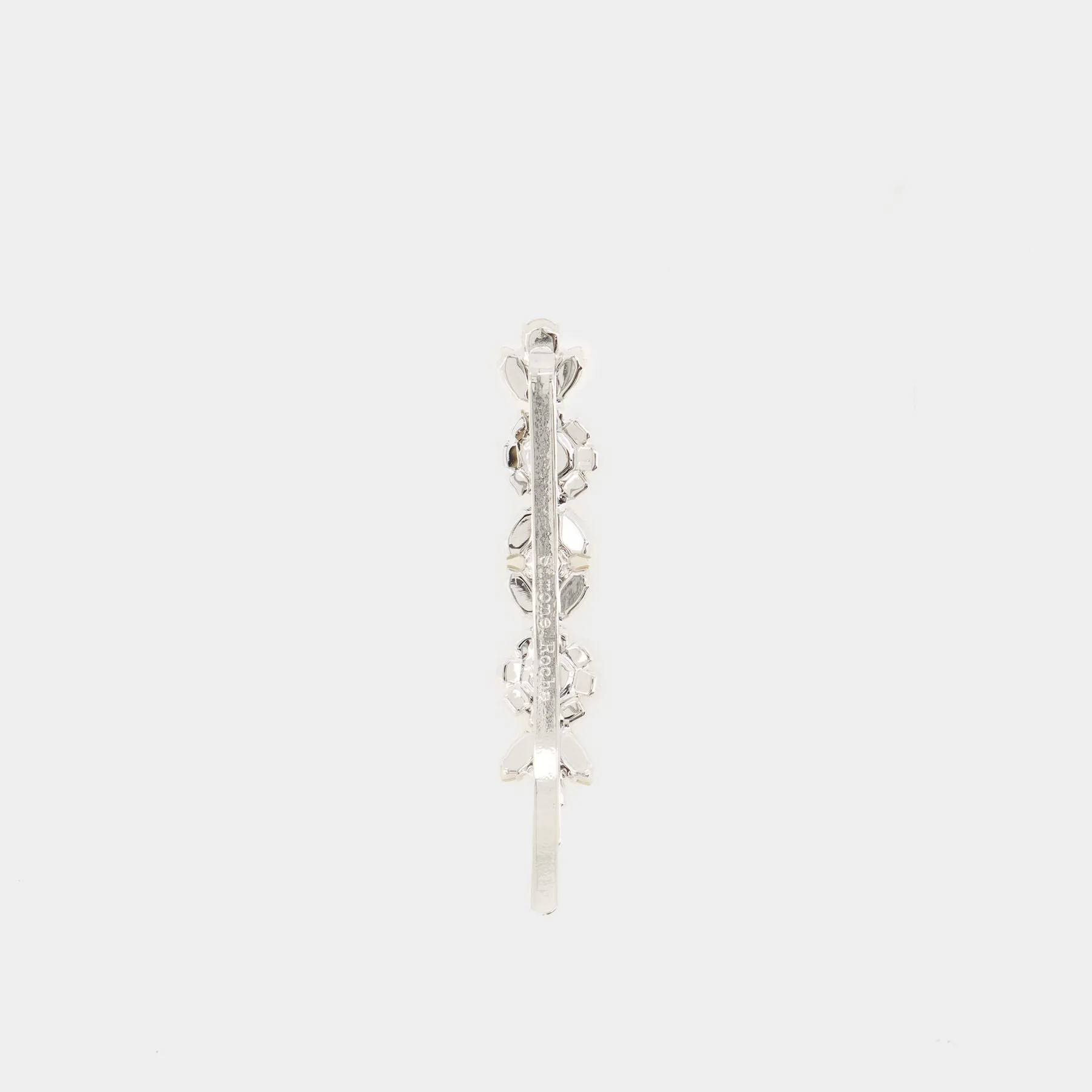 Daisy Floret Hair Clip - Simone Rocha - Brass - White