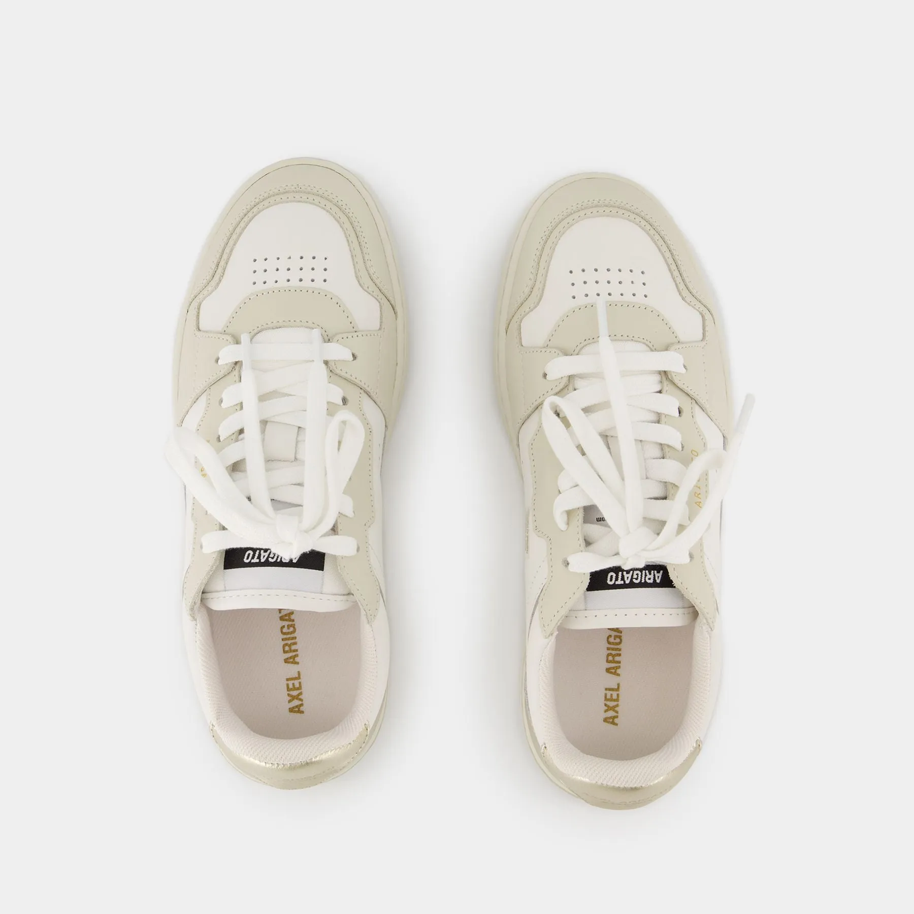 Dice Lo Sneakers - Axel Arigato - Leather - White/Gold