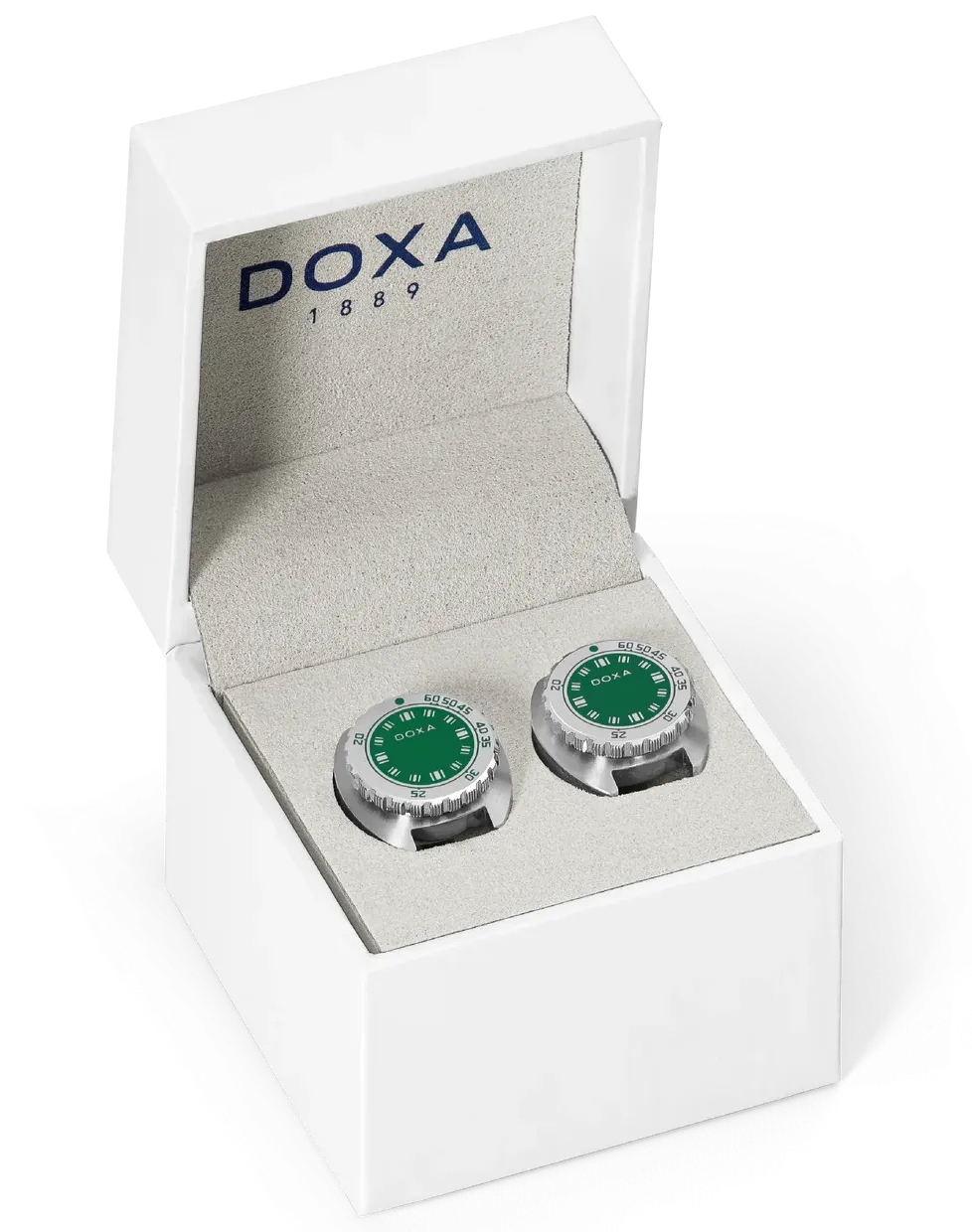 Doxa Cufflinks SUB Sea Emerald Green