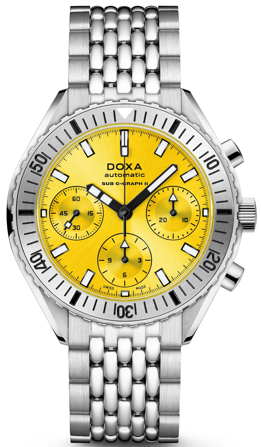 Doxa Sub 200 C-Graph II Diving Star Bracelet Watch
