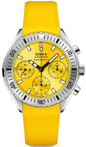 Doxa Sub 200 C-Graph II Diving Star Rubber Watch