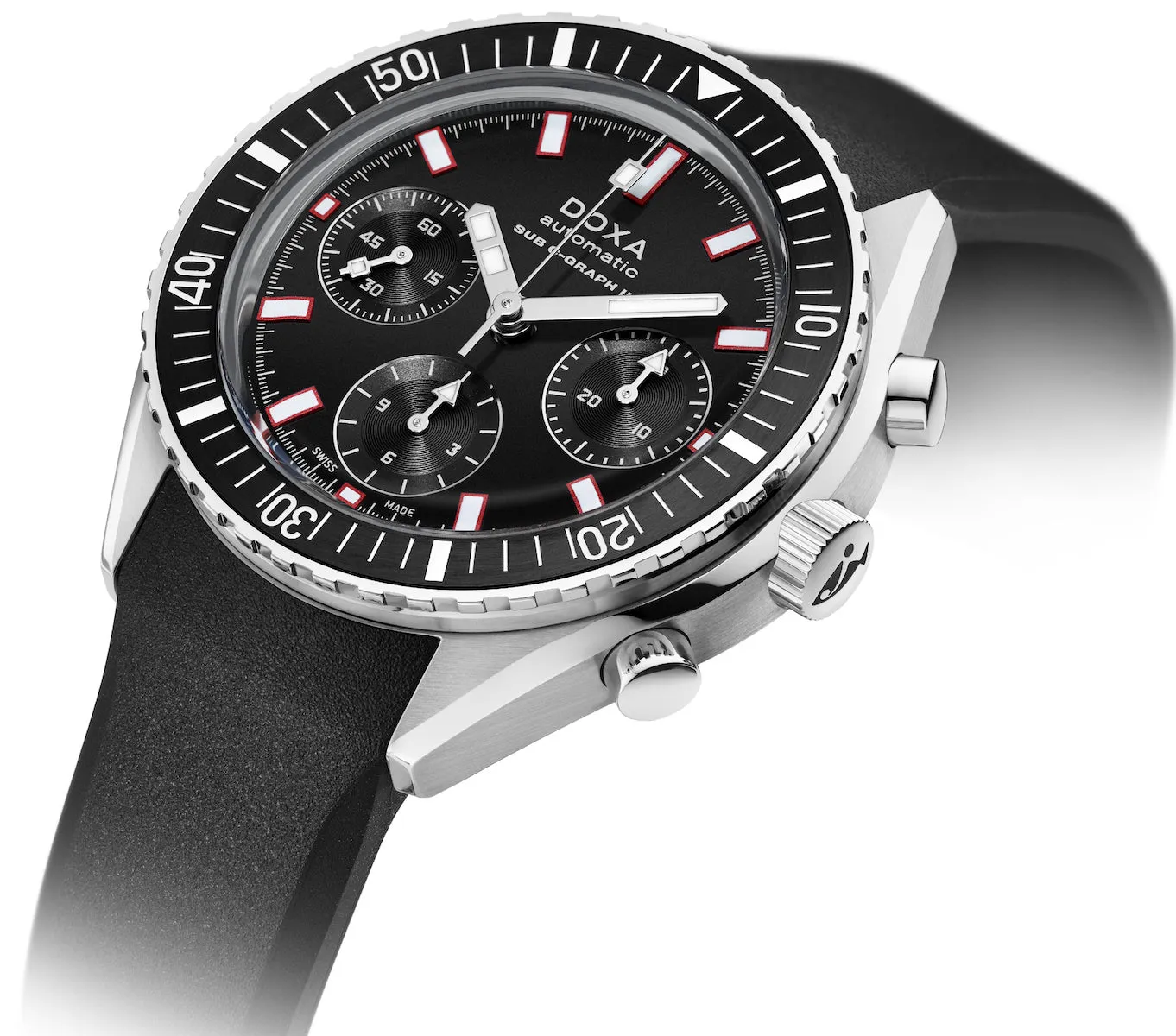 Doxa Sub 200 C-Graph II Sharkhunter Rubber Watch
